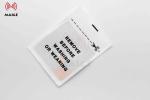 Clothes RF 8.2MHz Alarming Woven Fabric Labels For Garment Anti - Theft