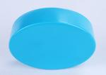Empty Seamless Round Gift Tins Candy Packaging Blue Color Printed 85x36mm