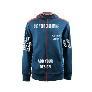 Quality Polyester/Cotton Fleece Print Pattern Custom Logo Long Sleeve Zip Up Hoodies for Men wholesale