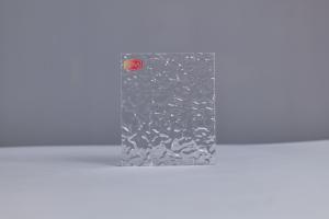Quality High Clear Transmittance 2-12mm Ribbled Striped Textured Acrylic Sheet wholesale