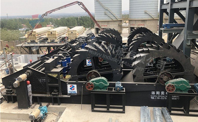 Professional 2mz Model Wheel Sand Washing Machine Connevient Integrated Design