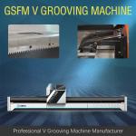 1232 CNC V Groove Cutting Machine Hydraulic Cutter Machine V For Metal Furniture