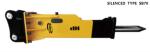 Mini Liugong Doosan Rock Excavator Breaker Attachment 4-6 Ton Custom70