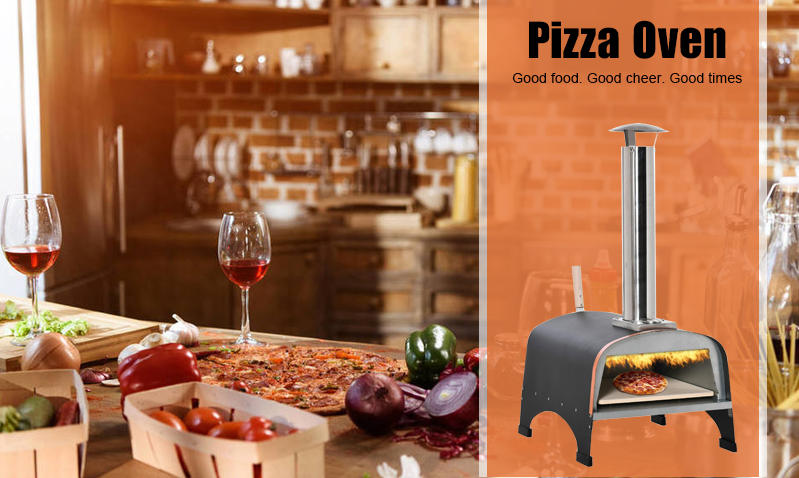 Top Performance Table Top Gas Pizza Oven for Home Cooking in Germany 84*39.5*86 cm
