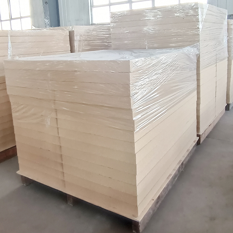 800kgs/M3 Fireproof Vermiculite Boards , 25mm Metal Melting Ladle Refractory Board
