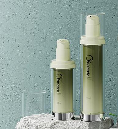 Replacement Lotion Plastic Airless Bottle Face Cream Jars For Skincare Product