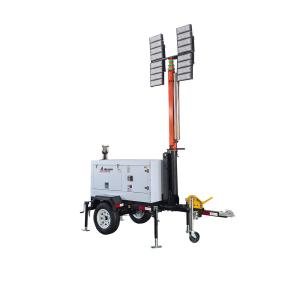 Quality Quanchai QC480D Soundproof Tower Light Generator Industrial Light Tower wholesale