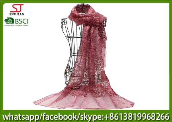 Manufacturer wholesale imitated silk scarf 60*195cm 60g summer spring shawl 100