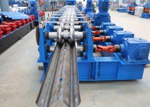 Quality Protection Fence Guardrail Roll Forming Machine / Highway Guardrail Forming Machine wholesale