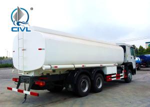 Quality White Color Sinotruk Howo7 Radial Tyre Fuel Oil Transportation Trucks 6X4 LHD Euro 2 336HP Lengthened Cab wholesale