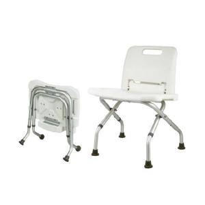 Quality Elderly Aluminum Foldable Shower Chair Bath Seat with Back wholesale