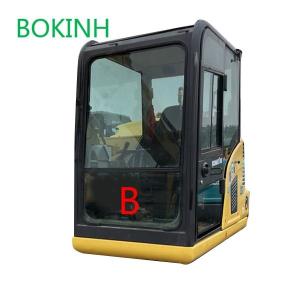 Quality PC70-8 Front Down Komatsu Excavator Glass Replacement Tempered Position B Glass wholesale