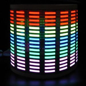 Quality fashional sound activated equalizer el car sticker/ car graphic equalizer wholesale