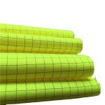 Cleanroom Clothing Fluorescent Fabric For Multifunctional ESD Lad Coat Cloth