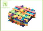 Customized Extra Long Popsicle Sticks , 150mm Jumbo Colored Craft Sticks
