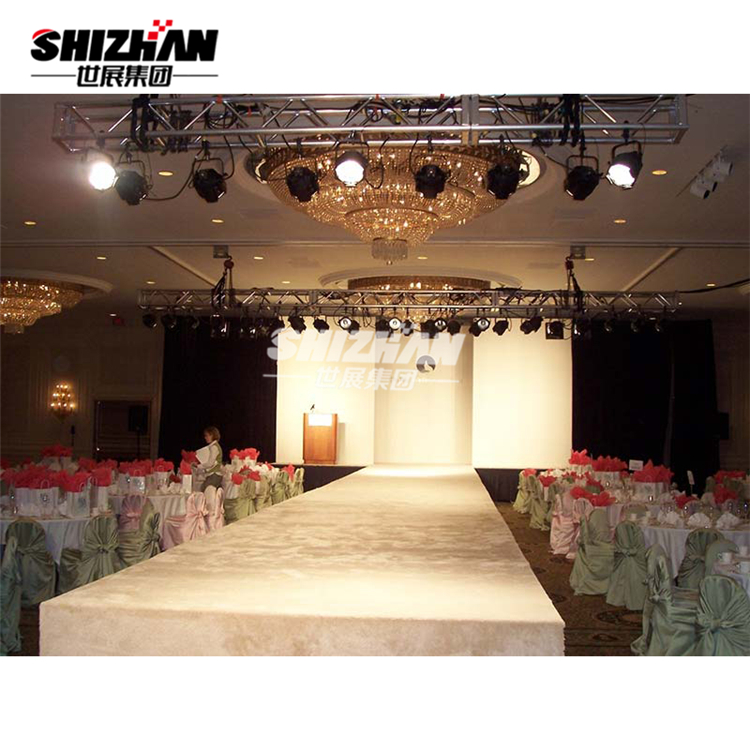 1.22*1.22m Aluminum Rock Concert Glass Stage Portable Floor Platform