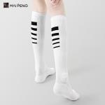 Colourful Long Knee High Stockings Breathable Athletic Running Compression Socks