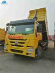 25 Tons Used Howo Dump Truck Around 74790km Mileage EURO III emission standard