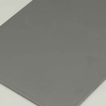 2440mm Dark Gray Exterior Acp Sheet Panel Custom Thickness Acp Cladding For Houses
