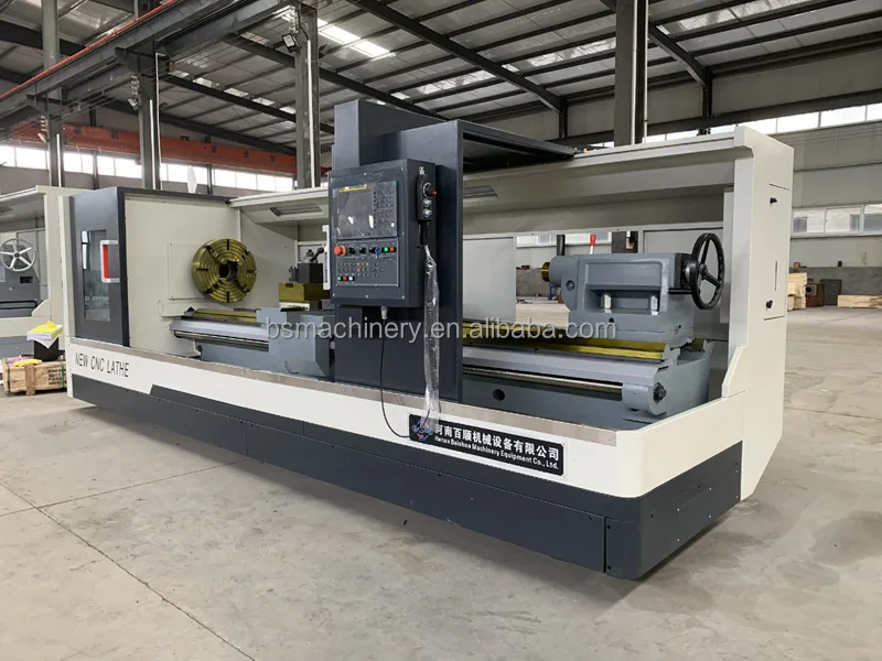 Heavy Cutting Metal High Precision Flat Bed CNC Lathe Machine Horizontal