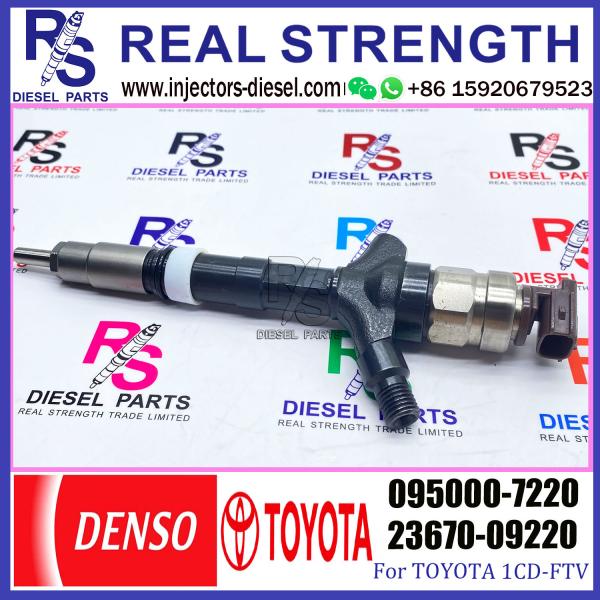Diesel Fuel Common Rail Injector 095000-7220 095000-7210 095000-7550 23670-09220