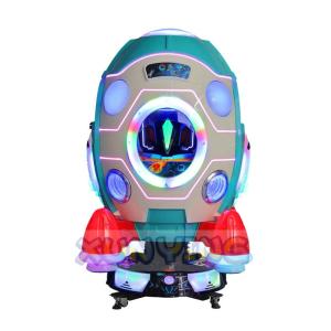 Quality MP5 Screen Kiddie Rides Amusement Coin Operated Space Capsule Game Machine Age 8 Years wholesale