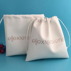 Quality Pu Leather Screen Printing satin Drawstring Bags wholesale
