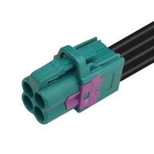 Quality Car Z Code High Speed FAKRA Mini , Camera 4 Pin FAKRA Connector wholesale