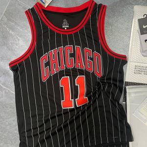 Quality Black NBA Team Jerseys Quick Dry 11 Basketball Jersey Striped wholesale