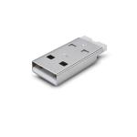 4 Pin Usb Type A Male Connector , Usb Male Solder Connector 27mm Long Body