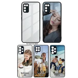Quality TPU Glass Sublimation Blank Phone Cases For Samsung A42 5G Sublimation Glass Phone Cases wholesale