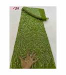 Bridal Dress Fabric High Quality Beaded Austria Embroidery African French Tulle