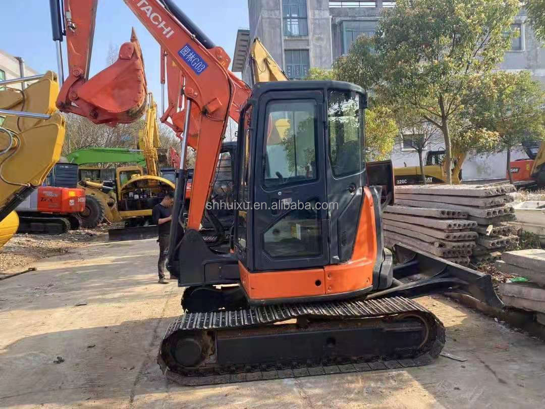 Hitachi hot sale Second hand hydraulic crawler excavator good condition HITACHI 55 Cheap price used mini diggerJapanese