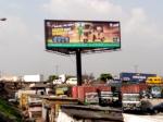 Outdoor Waterproof P10 Commercial Advertising LED Billboard 50000cd/㎡ Brightness