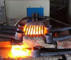 Quality 50KW Medium Frequency Induction Heating Machine Steel Rod Forge wholesale
