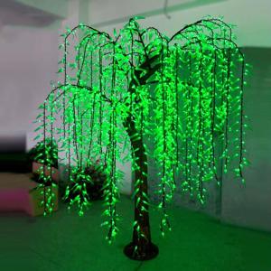 Quality 100-240V Voltage and all festival Holiday Name led weeping willow tree lighting wholesale