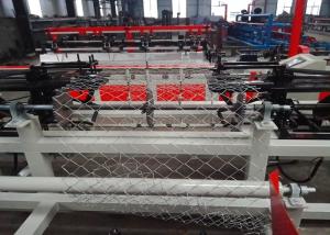 Quality Single Spiral Diamond Chain Link Fence Machine Mesh Hole Size 25-120mm wholesale