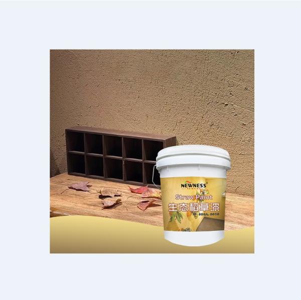 Base on Color Chart Straw Mud Paint for Hotel Interior and Exterior Walls Hotel