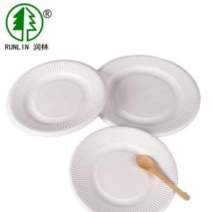 Quality 10in Compostable Eco Friendly Dishes Disposable Plates Made From Sugarcane wholesale