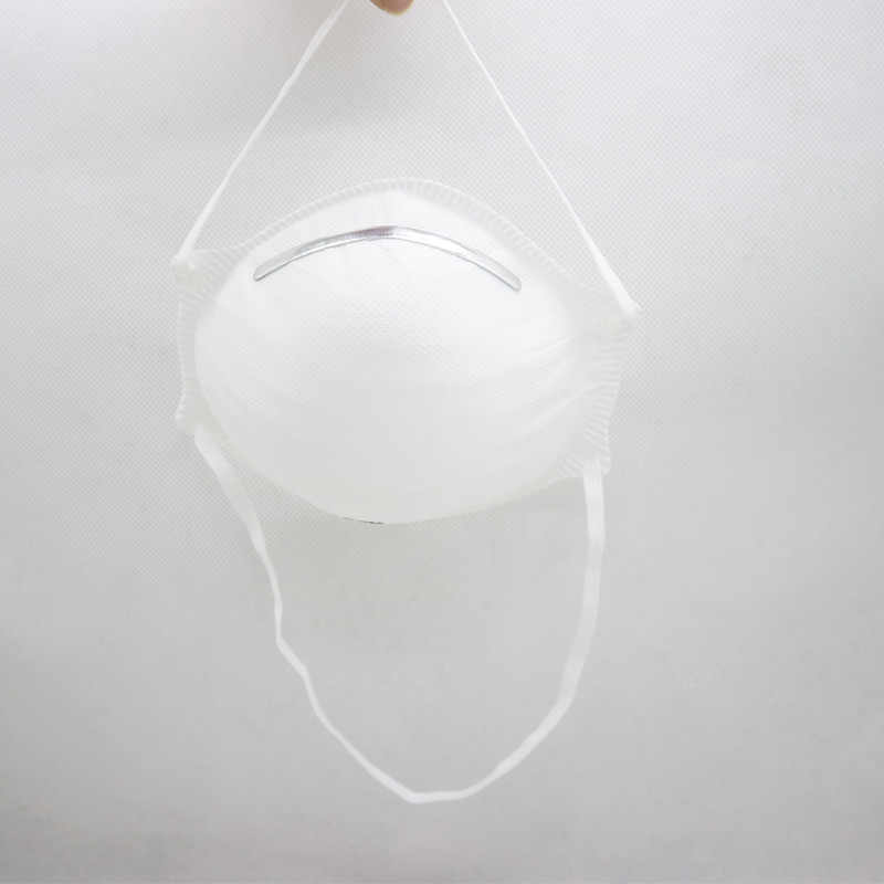 Shell Shaped Disposable Dust Mask , Breathable Particulate Filter Face Mask