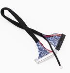 105C Rated Temperature Sturdy Copper LVDS Cable Resistant to Fire