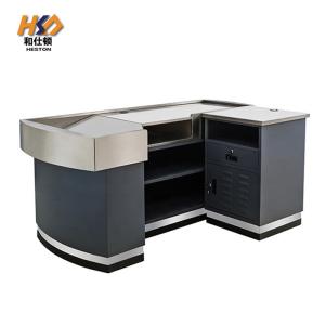 Quality Modern Grocery Store POS Cashier Checkout Counter OEM / ODM wholesale