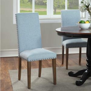 Quality Copper Nails 39.17&quot; H Upholstered Dining Chairs Set Of 2 27.56lbs Easy To Clean wholesale