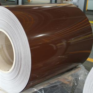 Quality PE Color Coated Aluminum Coil 2 Inch Thickness Anti - Corrosion For Roofing Sheet wholesale