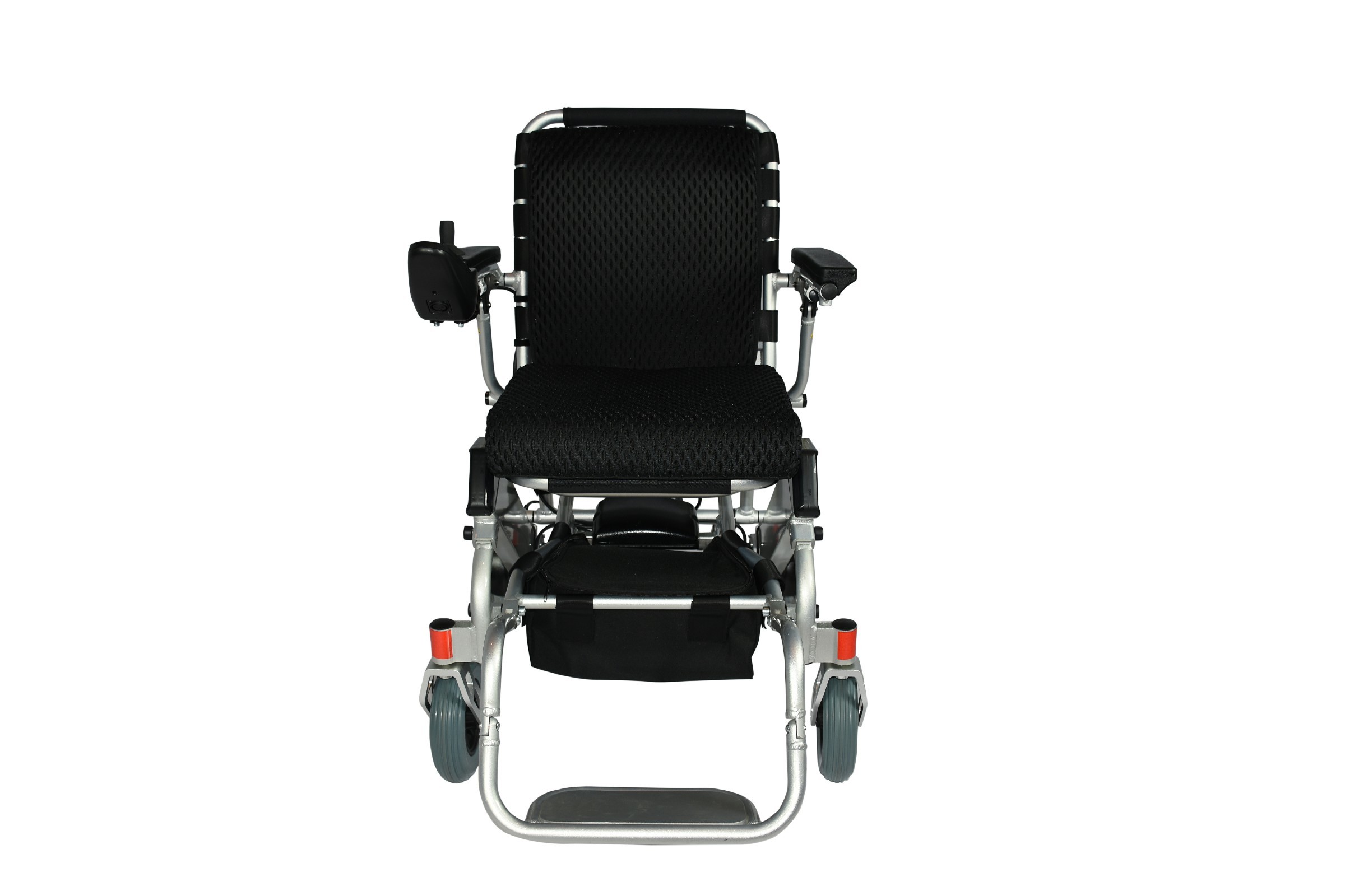 Four Color Optional Classic Foldable Electric Wheelchair With Aluminum Alloy