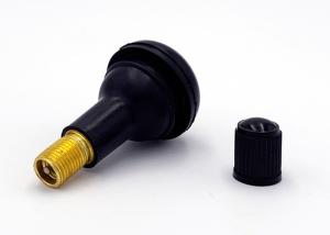 Quality 65PSI Aluminum Tire Stems , Snap In Tire Valve With Aluminum Stems Customized wholesale