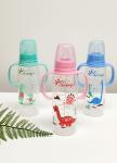 Odorless BPA Free Double Handle PP Newborn Baby Feeding Bottle