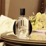3ml-6ml crystal perfume glass bottle with many colors and screw cap