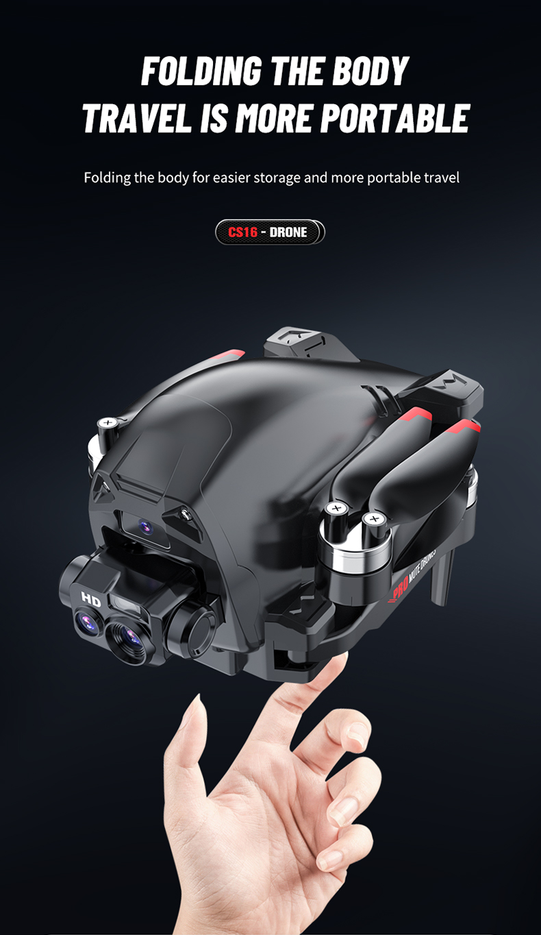2024 W14HW Mini 4k Professional Brushless Drone Aerial Photography with Optical Flow Positioning and Obstacle Avoidance