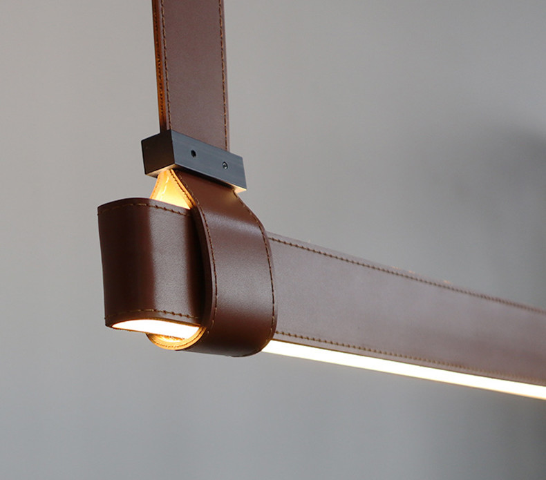 Italy Designer Chandelier Replica Lamp Dinning Room Fabric Belt Suspension Light(WH-MI-379)